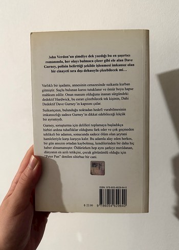 Peter Pan Ölmelİ - John Verdon - Görsel 2