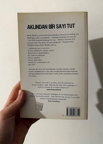 Aklından Bir Sayı Tut - John Verdon - Görsel 2