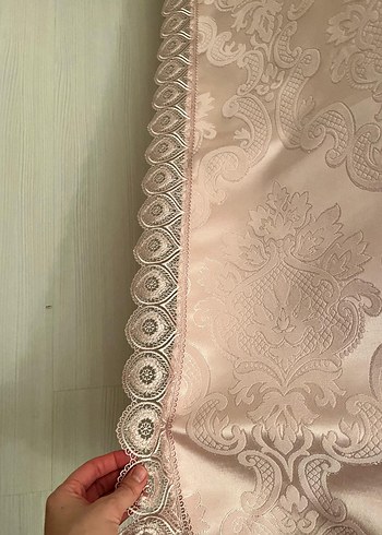 Çeyiz Diyarı Fransız Güpürlü Aden Pudra Yatak Örtüsü - Görsel 3