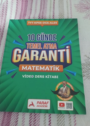 10 Günde Temel Atma Garantili Matematik Kitabı