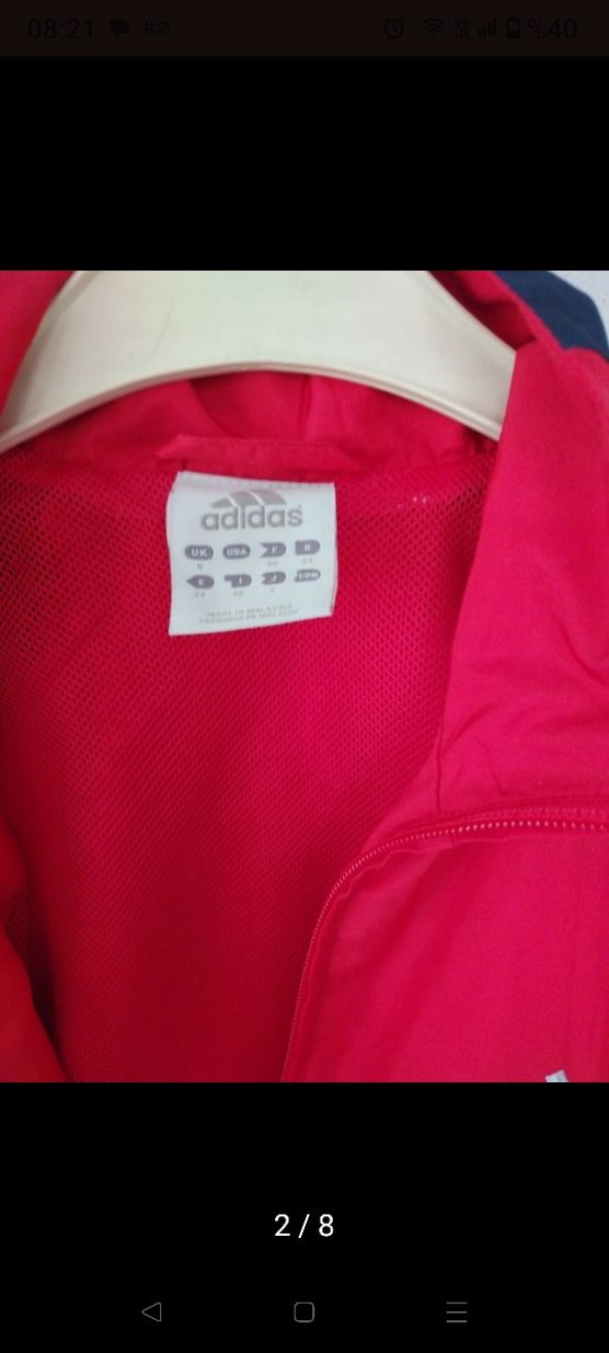 Adidas marka Kırmızı Lacivert
Fermuarlı Spor Kadın Ceket - Görsel 2