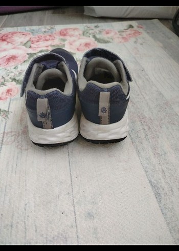 Nike orjinal Erkek Çocuk lacivert Gri Bağcıklı Spor Ayakkabı - Görsel 3