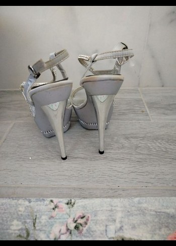 Vogue ,Taş işlemeli gece ayakkabısı - Görsel 6