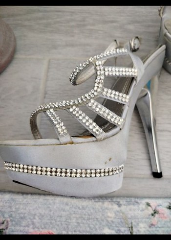 Vogue ,Taş işlemeli gece ayakkabısı - Görsel 3