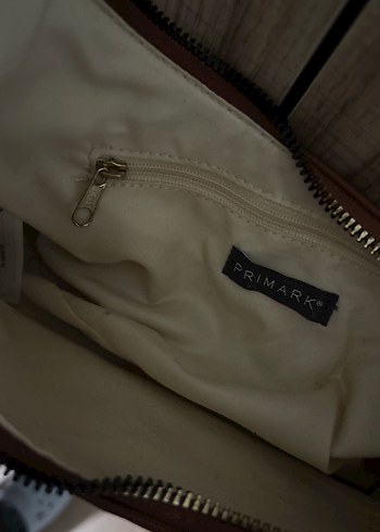 Bej Deri Minimalist Kadın Çanta - Görsel 3