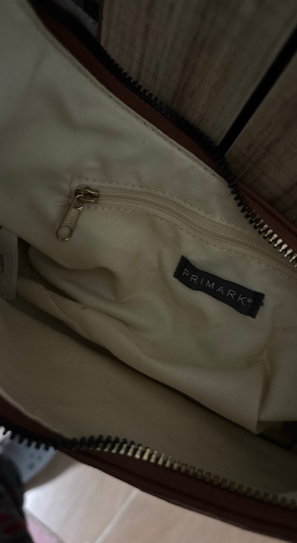 Bej Deri Minimalist Kadın Çanta - Görsel 3