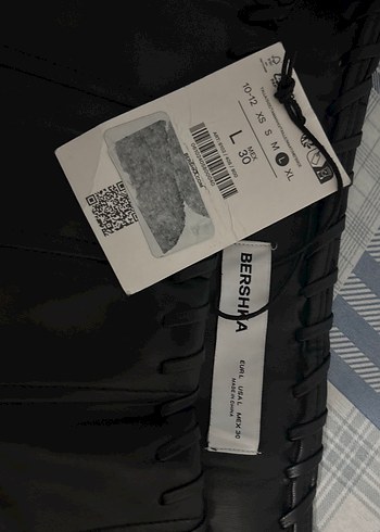 Kadın Siyah Pilili Midi Etek - Görsel 3