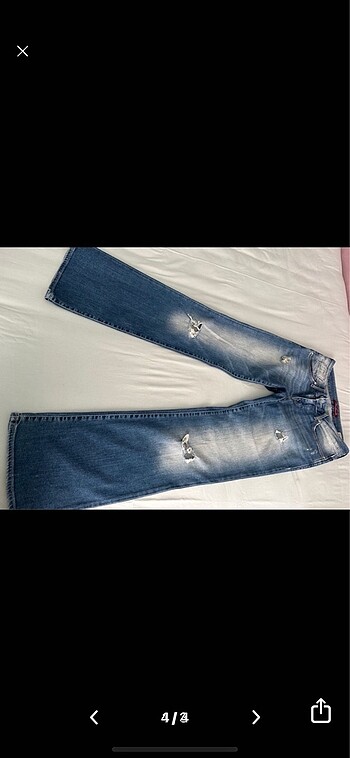 26 Beden mavi Renk Mavi jeans