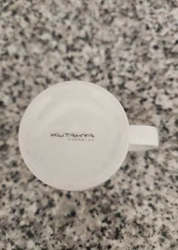 Kutahya Porselen Beyaz Kupa