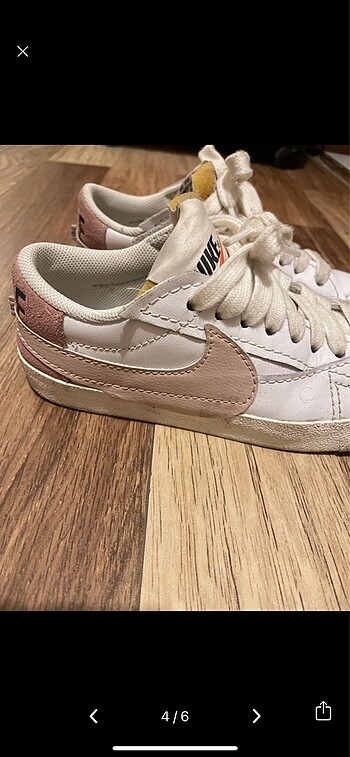 40 Beden beyaz Renk Nike blazer ayakkabı