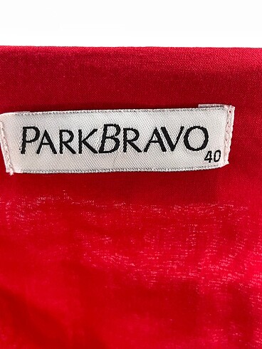 40 Beden kırmızı Renk Park Bravo Uzun Elbise %70 İndirimli.