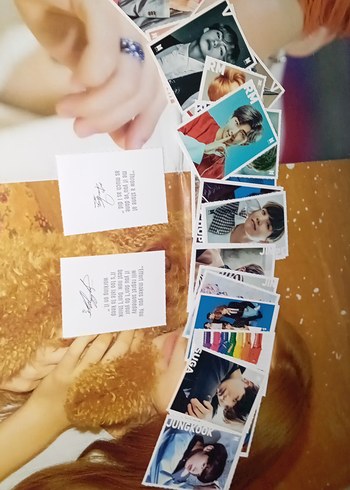 BTS Temalı Mini Kart ve Fotoğraf Seti