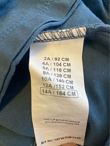 13-14 Yaş Beden mavi Renk Nebbati Erkek Çocuk 14 Yaş Sweatshirt