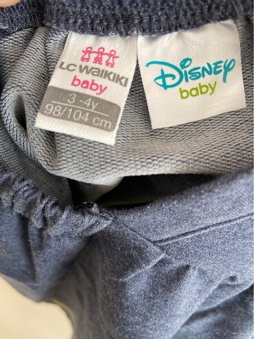 4 Yaş Beden lacivert Renk LC Waikiki Disney 3-4 Yaş Elbise