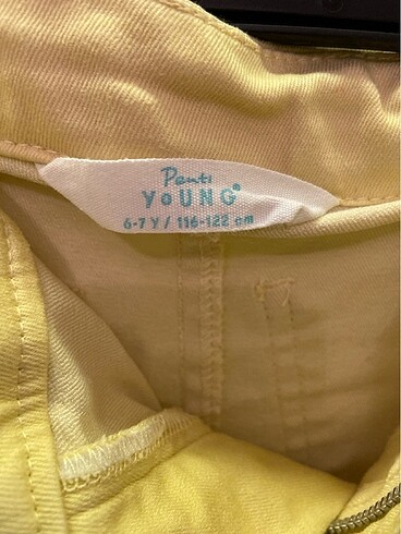 5 Yaş Beden Penti Young 5-6 Yaş Pantolon