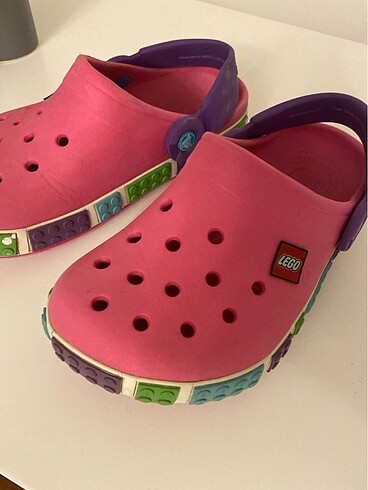 34 Beden Crocs J2 Lego Temalı Terlik