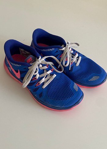 Nike Free5.0 Mavi Spor Ayakkabı Kadın