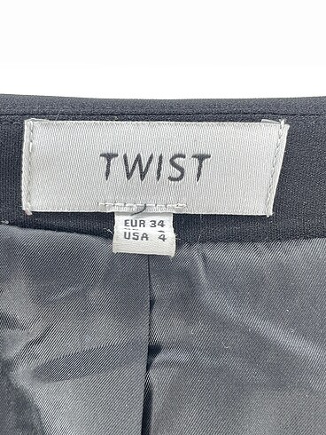 34 Beden siyah Renk Twist Blazer %70 İndirimli.