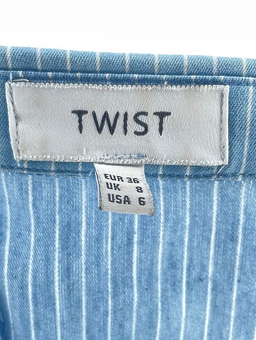 36 Beden mavi Renk Twist Gömlek %70 İndirimli.