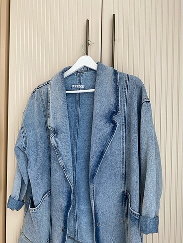 Diğer Denim blazer ceket