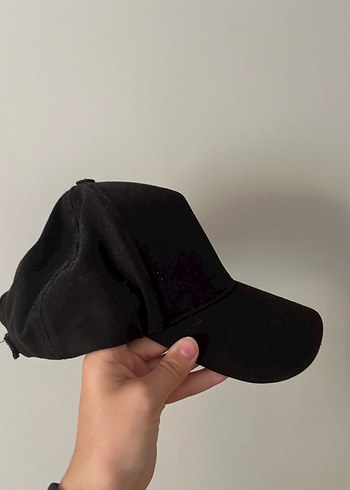 Beden Tokalı Siyah Gotik Punk Şapka