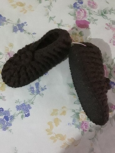 Örgü babet patik modelleri - Görsel 2
