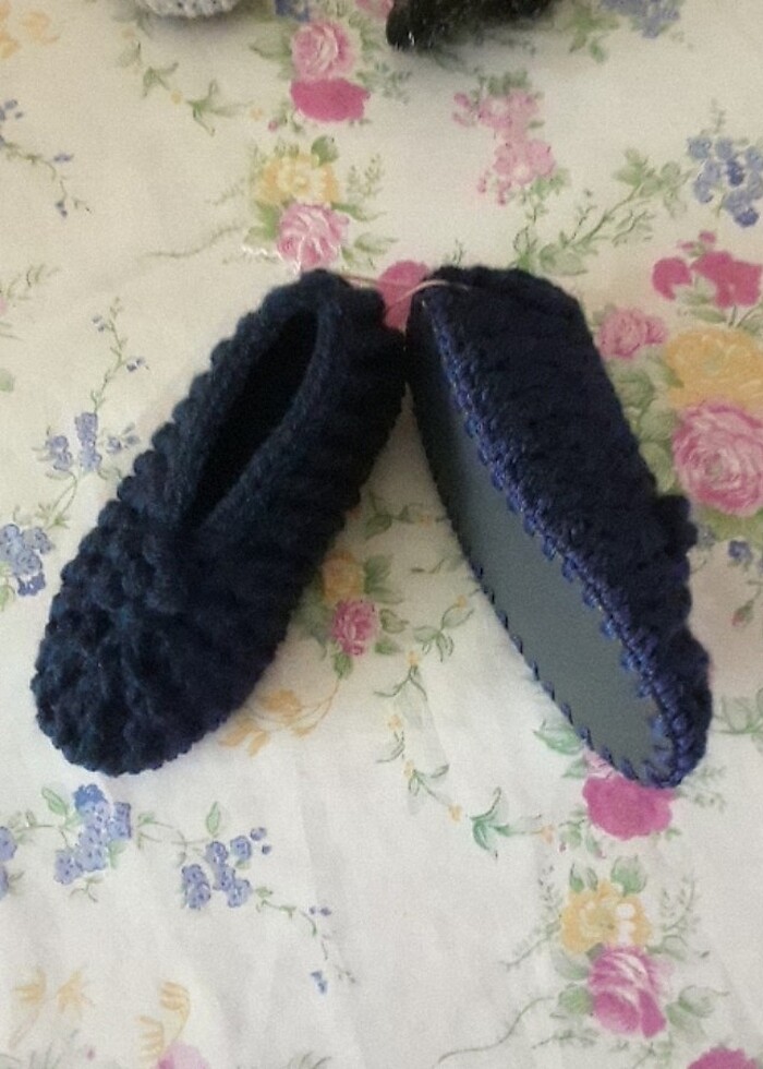 Örgü babet patik modelleri - Görsel 2