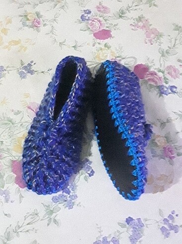 Örgü babet patik modelleri - Görsel 2