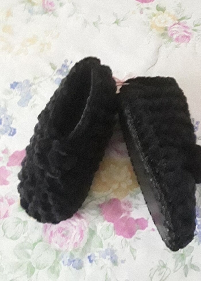 Örgü babet patik modelleri - Görsel 2