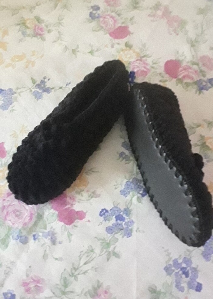 Örgü babet patik modelleri - Görsel 2