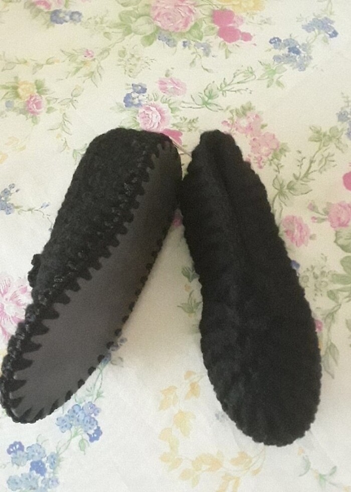 Örgü babet patik modelleri - Görsel 2