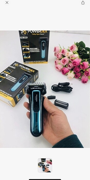 Powerdex PD-200 şarjlı sıfır sakal tıraş