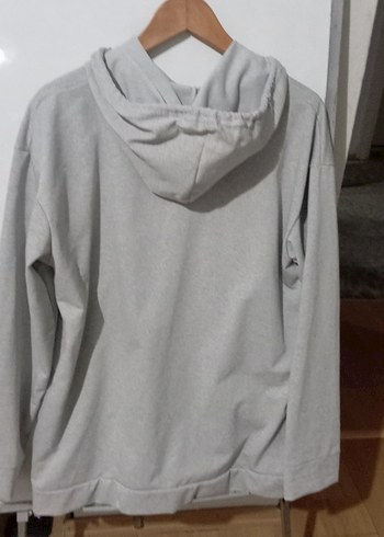 xl Beden Gri Kapüşonlu Fermuarlı Swiftshort