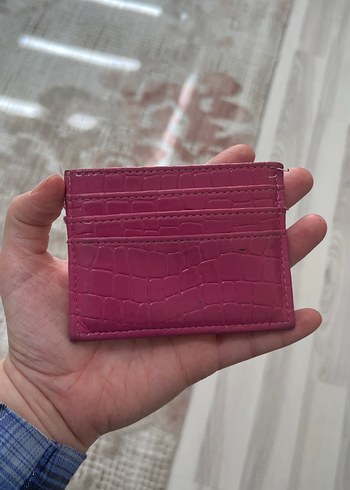 Bordo Yılan Desenli Fermuarlı Deri Kadın Cüzdanı - Görsel 4