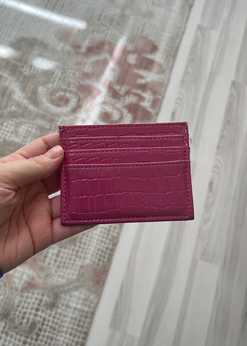 Bordo Yılan Desenli Fermuarlı Deri Kadın Cüzdanı - Görsel 2