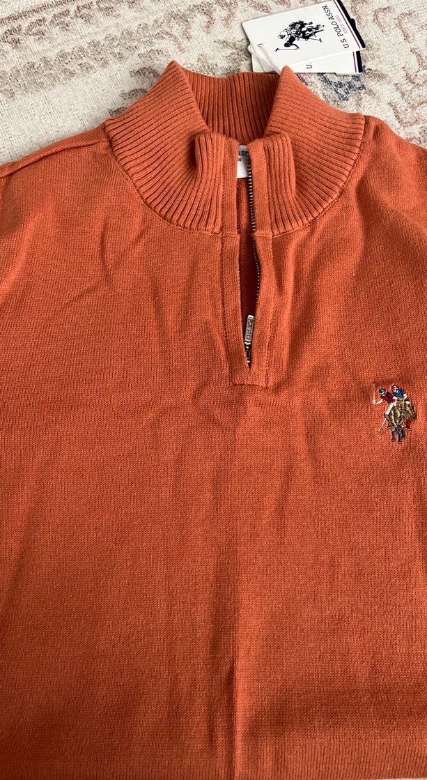 Us polo Kiremit erkek triko etiketli - Görsel 2