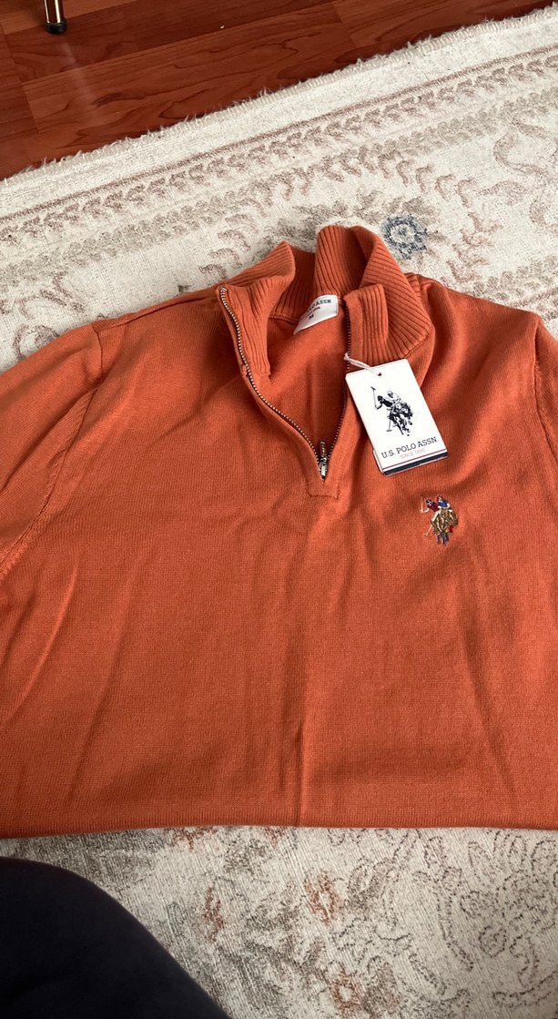 Us polo Kiremit erkek triko etiketli - Görsel 5