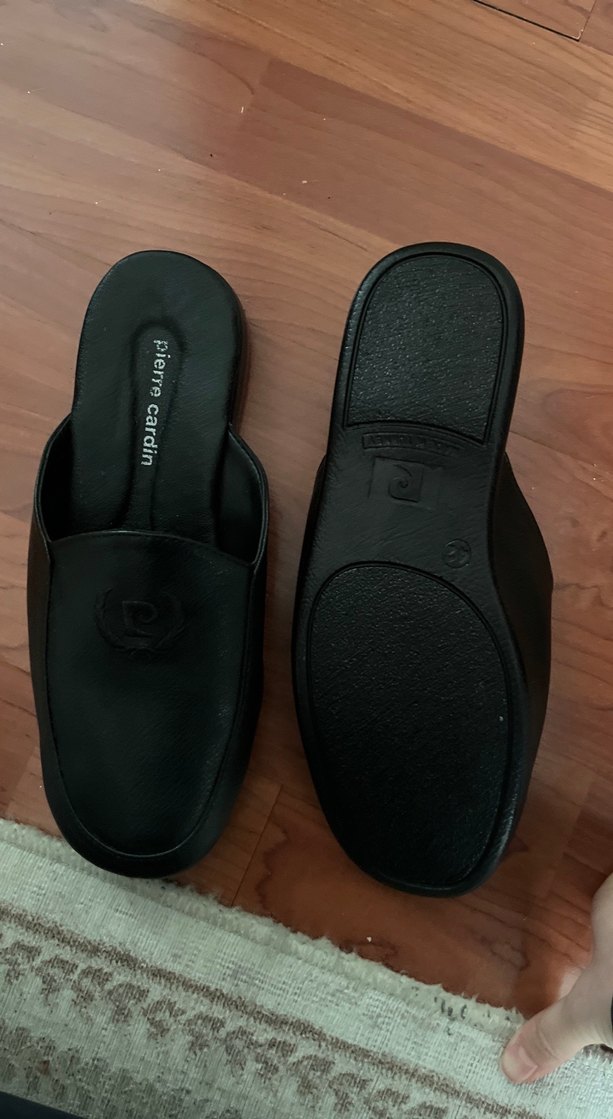 Pierre Cardin Siyah Erkek Ev Terliği - Görsel 4