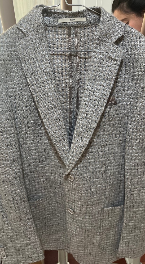 Gri Düğmeli kip marka Erkek blazer Ceket - Görsel 5