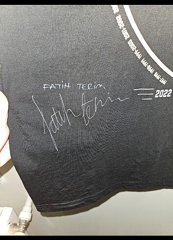 GALATASARAY 23 FATİH TERİM&MUSLERA ISLAK İMZALI FORMA - Görsel 3