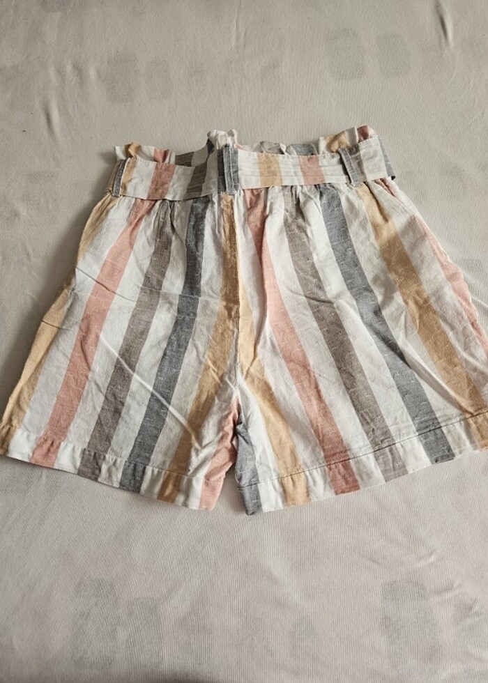 LCW LC Waikiki Casual 38 beden çizgili şort - Görsel 2