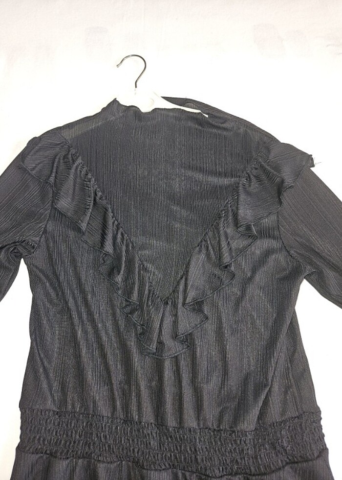 Siyah Tül elbise S beden - Görsel 3