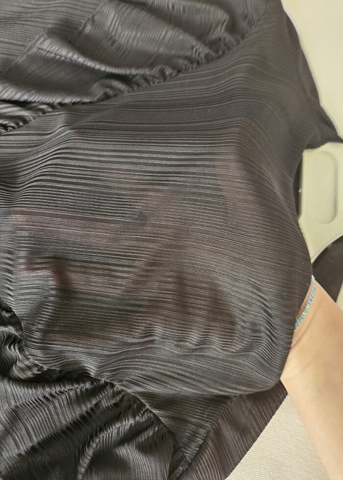 Siyah Tül elbise S beden - Görsel 4