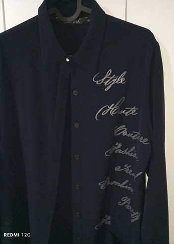 Alvina uzun tunik gömlek - Görsel 2