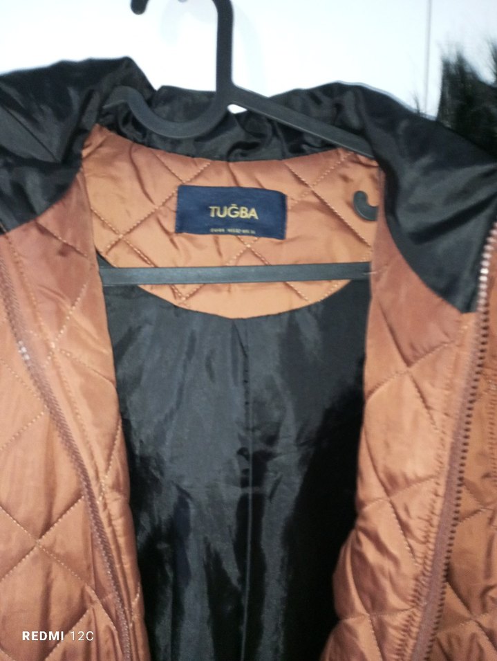 Kürklü Kahverengi Midi Kadın Yelek - Görsel 4