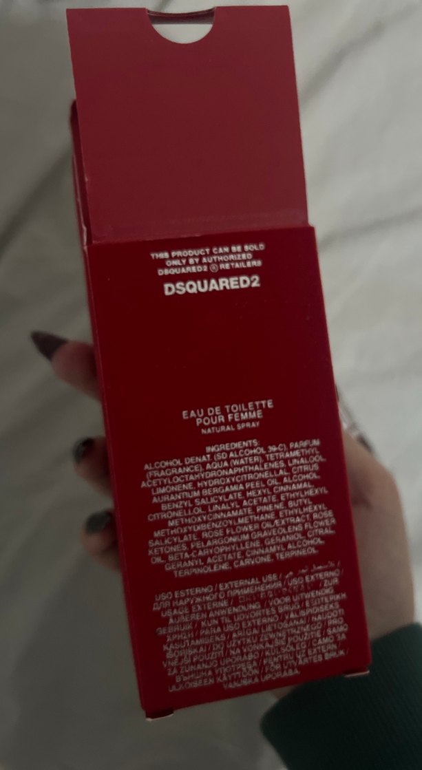 Dsquared2 Red Wood Parfümü 50 ml - Görsel 4