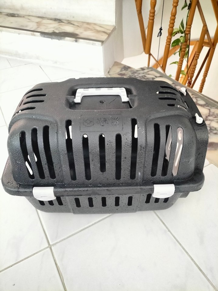 Siyah Taşıma Kabı - Havalandırmalı Kapaklı - Görsel 2