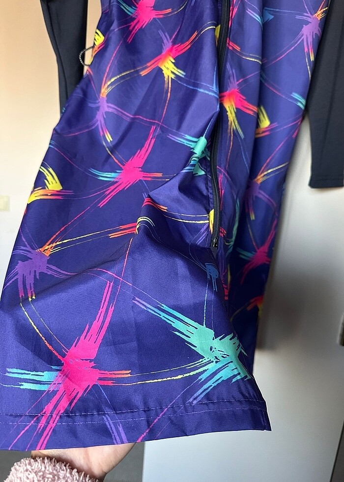 Mor-lacivert 3 parça haşema takımı - Görsel 2