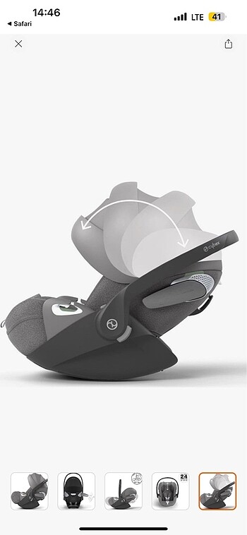 Diğer Cybex cloud z2 i size ana kucağı ve baza