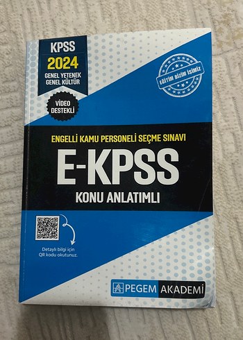 E-KPSS Konu Anlatımlı Kitap